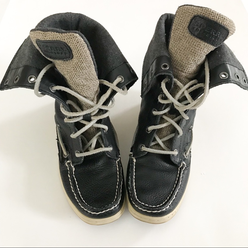 Sperry Boots. I only wore these once.
